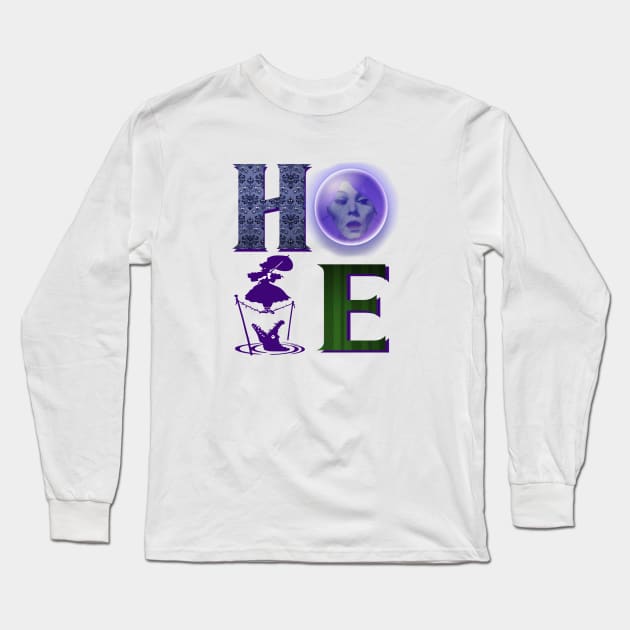 Haunted HOME Long Sleeve T-Shirt by EnchantedTikiTees